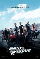 Fast and Furious 6 movie poster